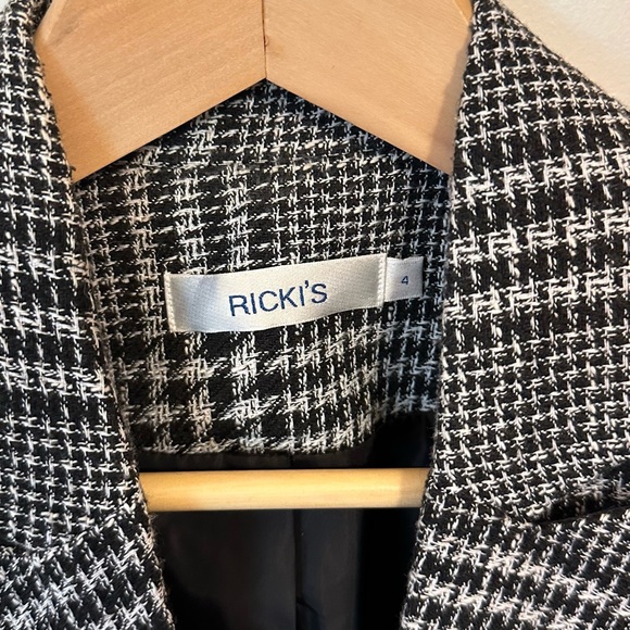 women’s vintage blazer size 4 - Picture 3 of 5